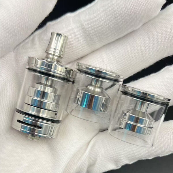 Vafflee  Diplomat nano RDL Short style RTA vape Atomizer 23mm Top Filling Single Coil nano tank - Image 6