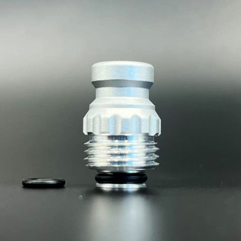 Vafflee Electronic Cigarettes Nuke Drip Tip Mouthpiece for Billet Box Mod BB DNA 60w Mods 510 Thread Aluminum Material Vape Accessory - Image 6