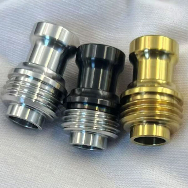 Vafflee BB Drip Tip Stainless Steel Phaze Straw Joint for sxk Billet Box Mod BB DNA 60w Mods 510 Thread Vape Accessory