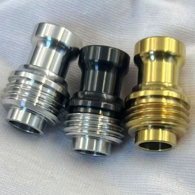 Vafflee BB Drip Tip Stainless Steel Phaze Straw Joint for sxk Billet Box Mod BB DNA 60w Mods 510 Thread Vape Accessory