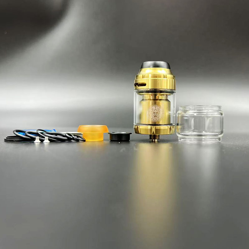 Vafflee Zeus x Mesh RTA Atomizer 3.5/4.5ml Diameter 25mm 316ss Dual Coil Rebuildable RTA Tank Vape E-cigarette - Image 7