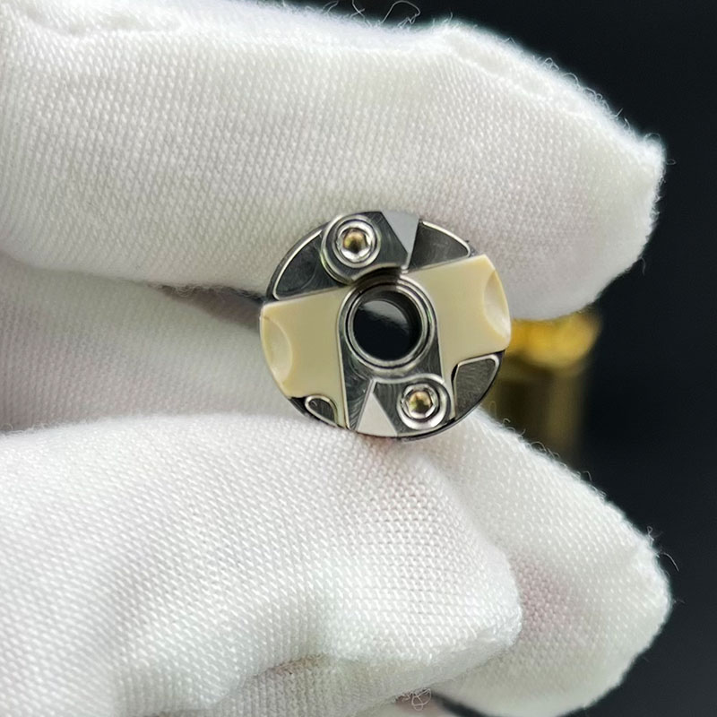 VAFFLEE Monarchy MOBB V2 M2 RBA Bridge Tank With .0 / 1.2 / 1.5 / 1.8 / 2.0 / 2.5 / 3.0mm Pin For SXK BB Billet Box Mod - Image 6