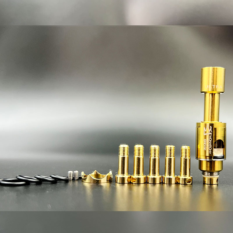 VAFFLEE Monarchy Mobb Ultra Mini RBA Bridge for BB Billet Boro Mod With 1.0 / 1.2 / 1.5 /2.0/2.5/3.0mm Air Pins vape - Image 6