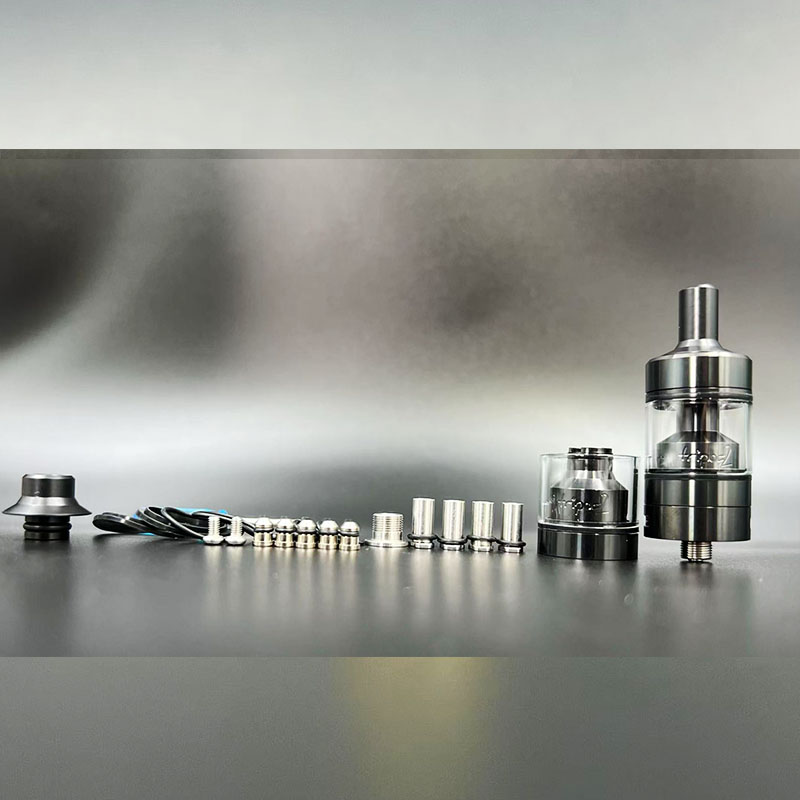 Vafflee vape Tripod 2 RTA MTL/DL Atomizer 316ss 22mm 2.8ml Top Fill Single Coil Rebuildable Tank With 10PCS Air Pins - Image 7