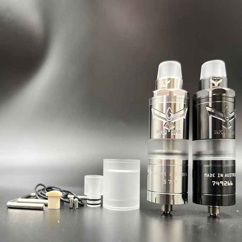 Vafflee Electronic Cigarettes Vapor Giant VG Kronos 2S RDL MTL RTA 23mm 4.5ml Rebuildable Atomizer for 510 Thread Vape Box Mod - Image 7