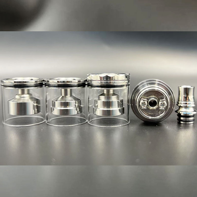 Vafflee  Diplomat nano RDL Short style RTA vape Atomizer 23mm Top Filling Single Coil nano tank - Image 7