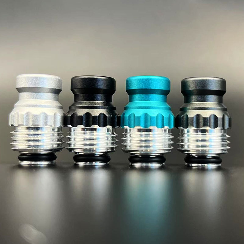 Vafflee Electronic Cigarettes Nuke Drip Tip Mouthpiece for Billet Box Mod BB DNA 60w Mods 510 Thread Aluminum Material Vape Accessory - Image 7