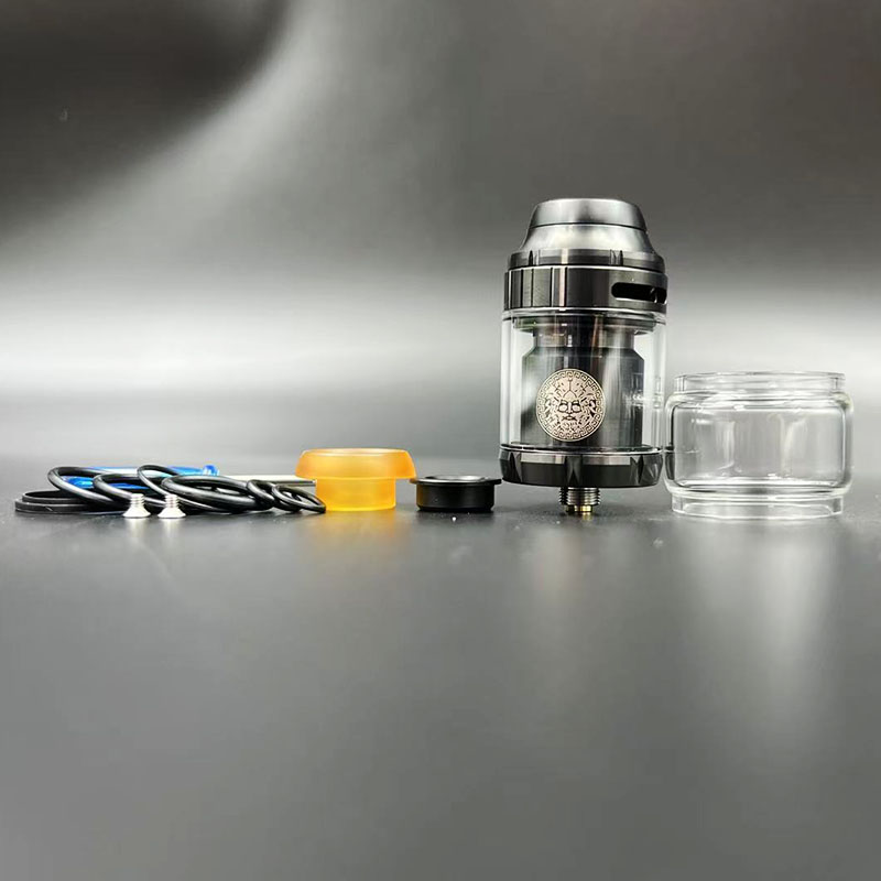 Vafflee Zeus x Mesh RTA Atomizer 3.5/4.5ml Diameter 25mm 316ss Dual Coil Rebuildable RTA Tank Vape E-cigarette - Image 8