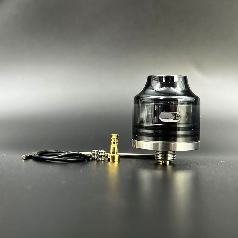 Vafflee WASP Nano RDA Atomizer 316 SS 22mm diameter Single Coil Rebuildable Tank With BF Squonk Pin - Image 10