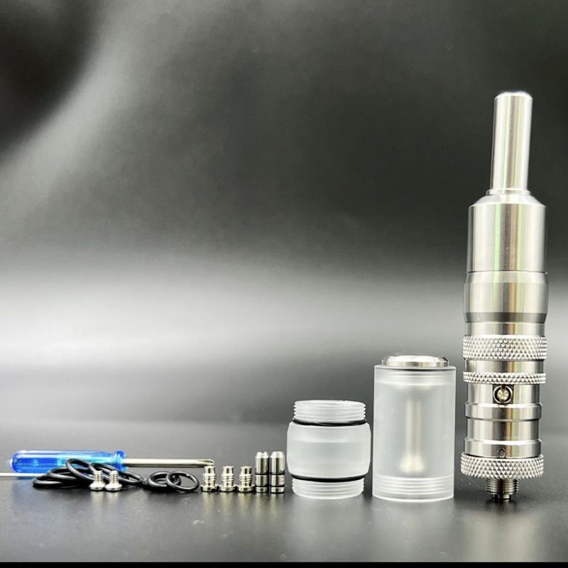 Vafflee FEV VS mini Style RTA 17mm vape Atomizer Rebuilt Tank 316 SS e-cigarette rda for 510 thread mechanical mods vape - Image 6