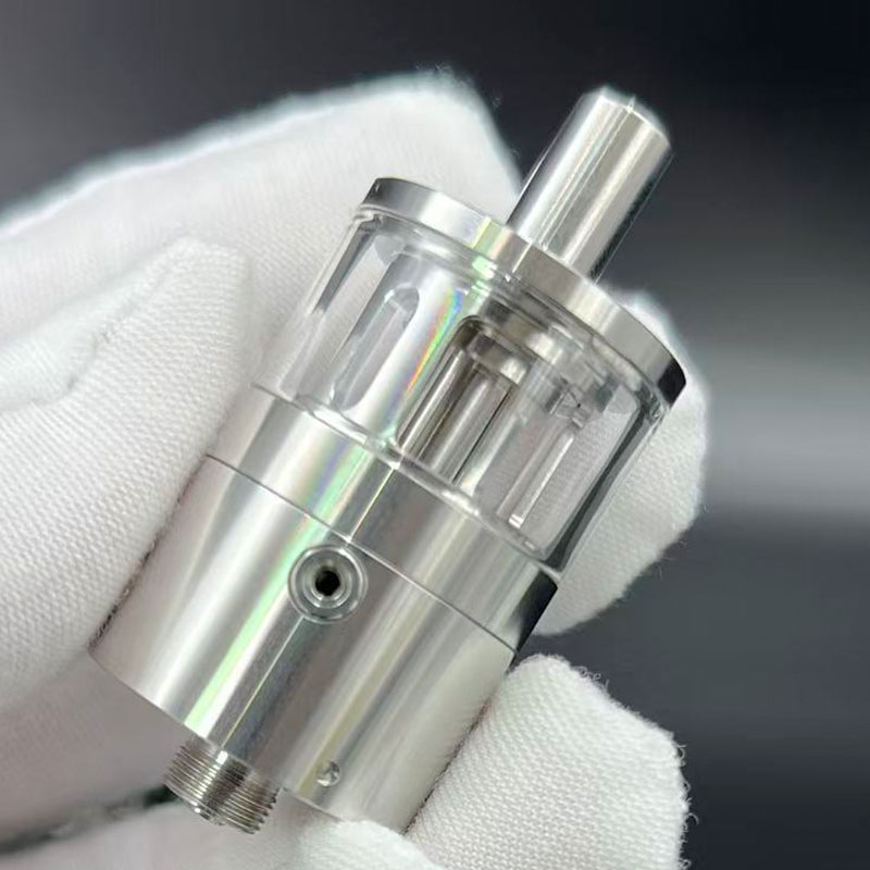 Vafflee Picatiny Style MTL RTA Rebuildable mtl Tank Atomizer 316ss 22mm 3ml Single Coil Tank with 0.8/0.9/1.0/1.4mm/Blocked Pins - Image 7
