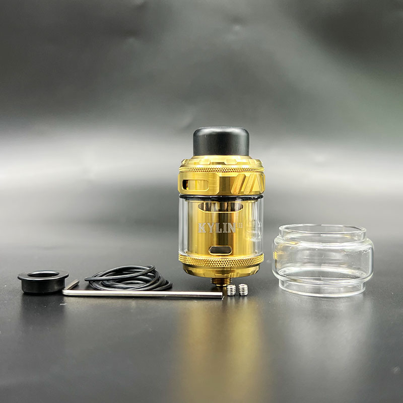Vafflee Kylin V3 RTA Atomizer 6ml 25mm Single/Dual Coil Creative Honeycomb Airflow Rebuildable Tank Vape E-Cigarette - Image 7