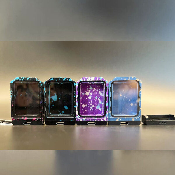 Vaffle Customized WICK'D XO Style Boro Tank WICK D XO Boro Tank aluminum for BB / Billet AIO Box Mod Kit - Image 7