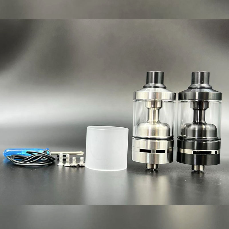 Vafflee NarVa RTA Atomizer 316ss 22mm 3.5ml Single Coil Adjustable Airflow Rebuildable Vape Tank MTL RTA