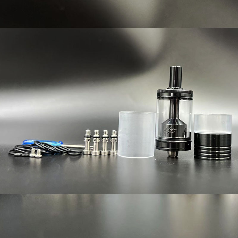 Vafflee Netsu RTA MTL Atomizer 316ss 22mm 5ml Single Coil Top Fill Rebuildable with three tanks with unique styles vape mtl rta - Image 8