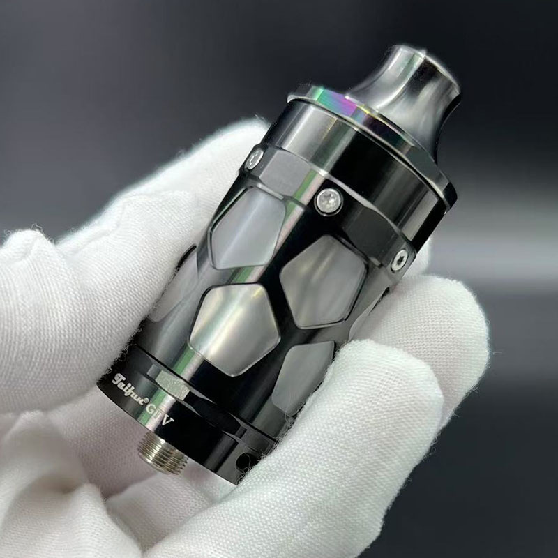 Vafflee vape Taifun GT5 RTA 25mm Typhoon GTV Rebuildable Atomizer Tank 316ss 6ml VS Taifun GTR Kayfun X RTA RDA - Image 8