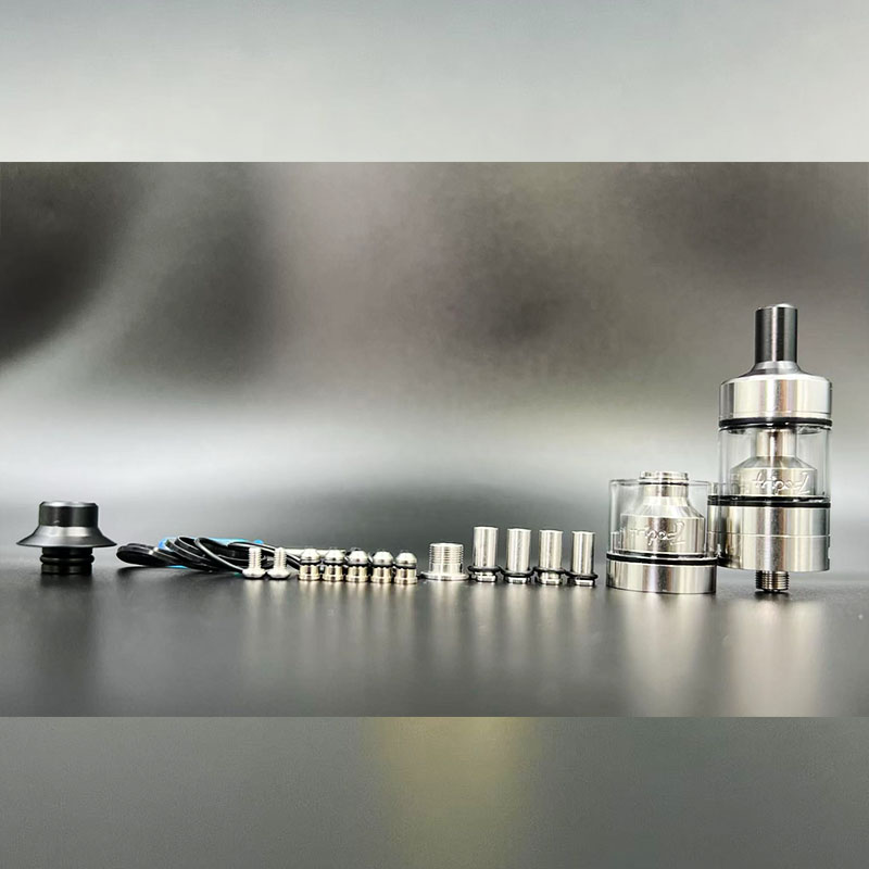 Vafflee vape Tripod 2 RTA MTL/DL Atomizer 316ss 22mm 2.8ml Top Fill Single Coil Rebuildable Tank With 10PCS Air Pins - Image 8