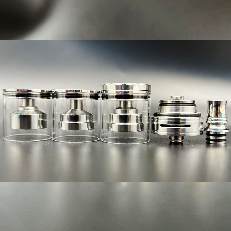 Vafflee  Diplomat nano RDL Short style RTA vape Atomizer 23mm Top Filling Single Coil nano tank - Image 8