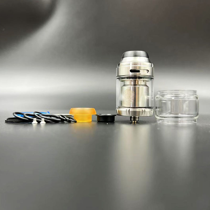 Vafflee Zeus x Mesh RTA Atomizer 3.5/4.5ml Diameter 25mm 316ss Dual Coil Rebuildable RTA Tank Vape E-cigarette - Image 9