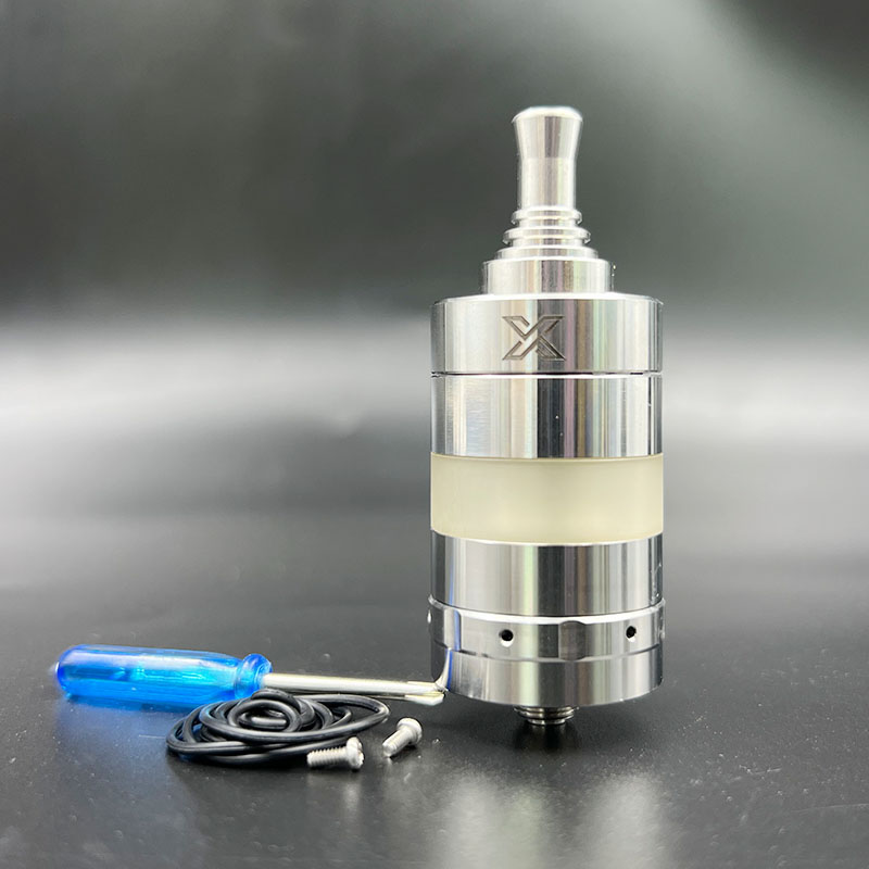 Vafflee vape Kayfun X MTL RTA Rebuildable 22/24mm 316ss 3.0ml Top Fill Single Coil Airflow Intake Adjustable Vaporizer Tank - Image 4