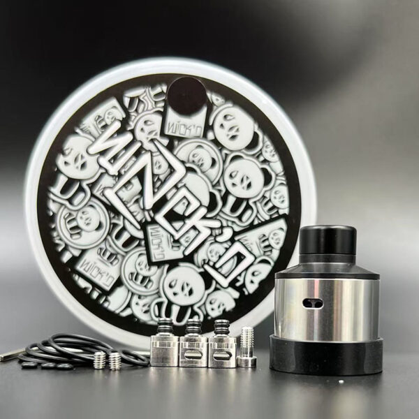 Vafflee w2ckd rda mtl rda vape tank 316ss RDA mtl tank vape rda Rebuildable Dripping Atomizer rda with BF pin - Image 8