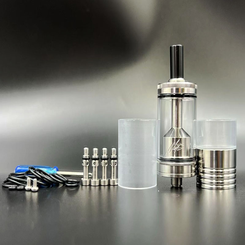 Vafflee Netsu RTA MTL Atomizer 316ss 22mm 5ml Single Coil Top Fill Rebuildable with three tanks with unique styles vape mtl rta - Image 9