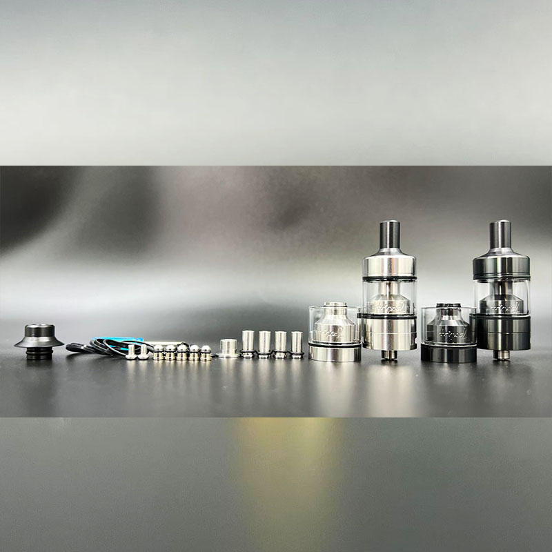 Vafflee vape Tripod 2 RTA MTL/DL Atomizer 316ss 22mm 2.8ml Top Fill Single Coil Rebuildable Tank With 10PCS Air Pins - Image 9