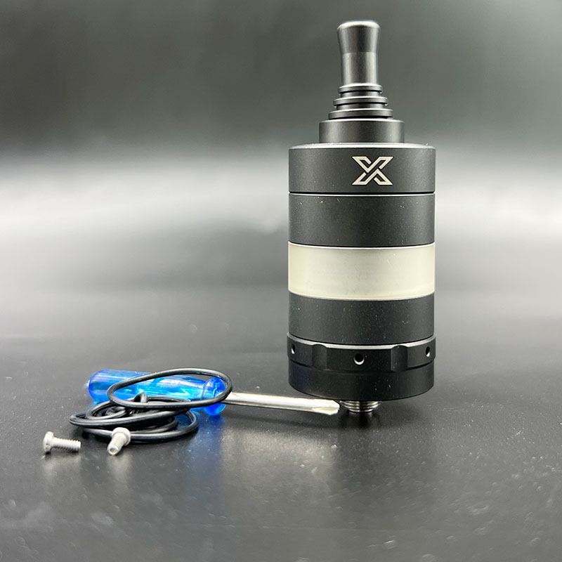Vafflee vape Kayfun X MTL RTA Rebuildable 22/24mm 316ss 3.0ml Top Fill Single Coil Airflow Intake Adjustable Vaporizer Tank - Image 3