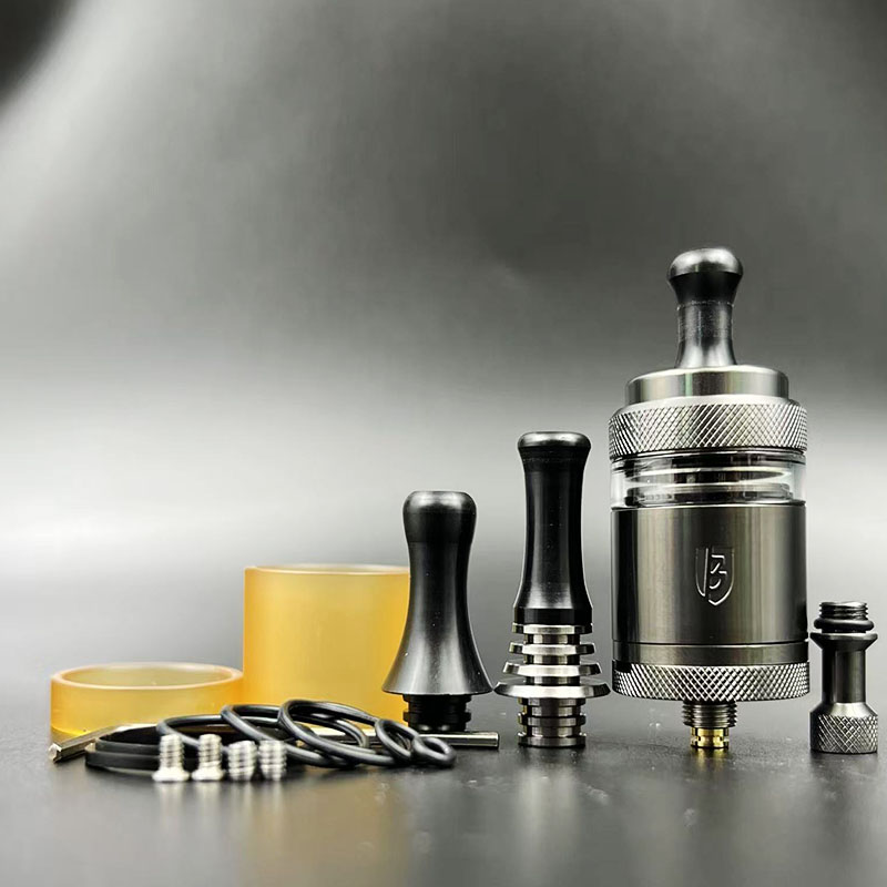 Vafflee Berserker V3 MTL RTA Atomizer BSKR B3 MTL Tank 2ml/6ml 24mm Top Fill Single Coil With 3 MTL Drip Tips Rebuildable Tank RTA - Image 3
