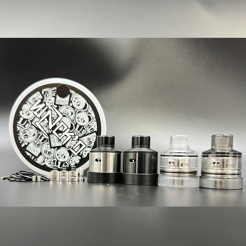 Vafflee w2ckd rda mtl rda vape tank 316ss RDA mtl tank vape rda Rebuildable Dripping Atomizer rda with BF pin - Image 9