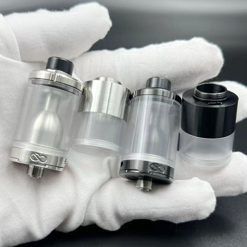 Vafflee CloudOneX Cloud One X RTA Rebuildable Tank Atomizer 3.3ml 22mm Diameter SS316 Delrin Drip Tip for 510 Thread Vape Mod - Image 4