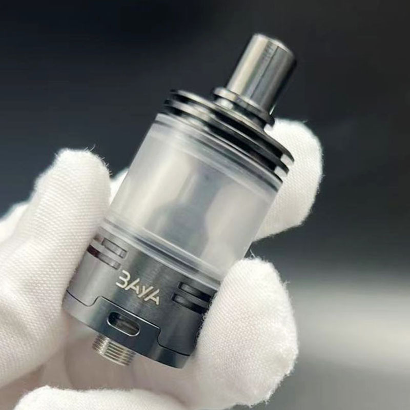 Vafflee Baya RTA Atomizer 316ss 22mm 4.2ml Single Coil Rebuildable Tank With 1.0/1.5/2.0/2.5mm AFC Pins Аnd Side Air Kit - Image 9