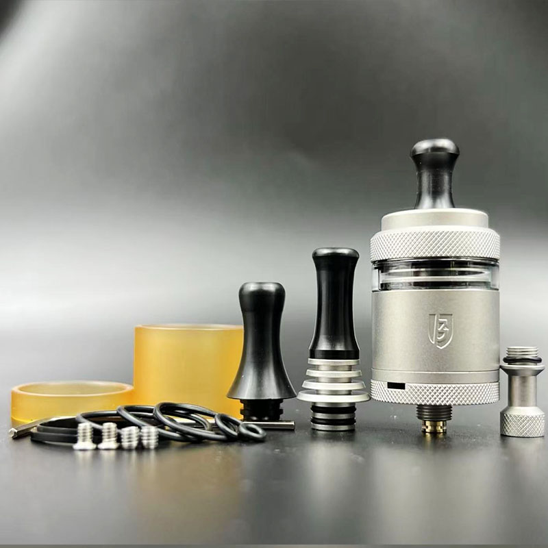 Vafflee Berserker V3 MTL RTA Atomizer BSKR B3 MTL Tank 2ml/6ml 24mm Top Fill Single Coil With 3 MTL Drip Tips Rebuildable Tank RTA - Image 4