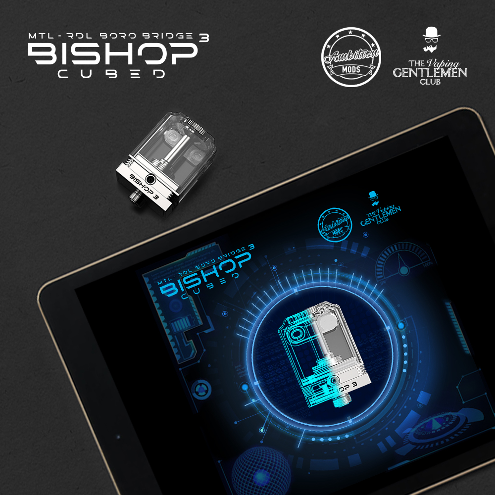 Authentic Original Ambition Mods Bishop 3 Bishop³ Cubed RBA Boro Tank for SXK BB/Billet box aio mod - Image 5