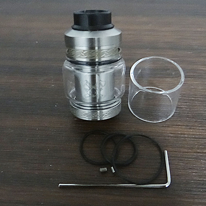 Vafflee Dead Rabbit V2 RTA 2ml 5ml Replaceable Tank with Y-type Deck Push-to-open refilling system top airflow Atomizer - Image 3