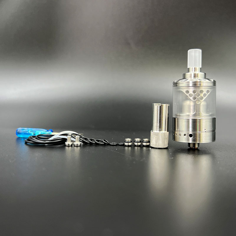Vafflee Hurricane 1.4 NG Style RTA Rebuildable Tank Vape Atomizer 3.0ml 24mm Single Coil atomizer vaper RTA MTL Diameter