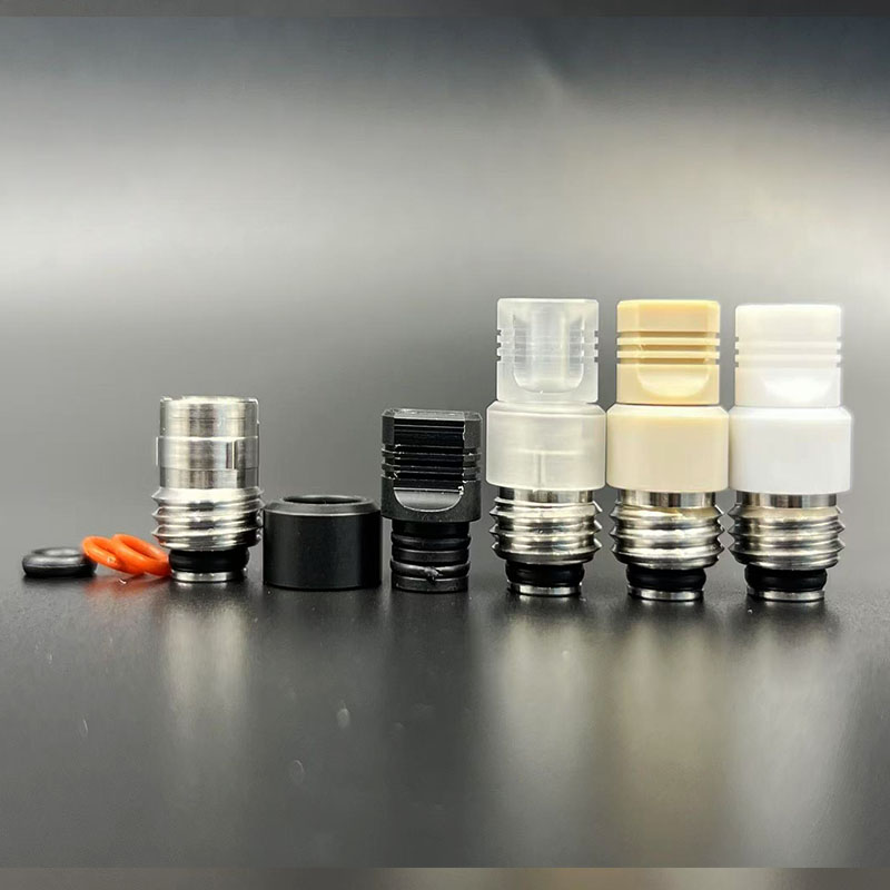 Vafflee PRC v1 Quantum Shifter Style 510 BB Drip Tip 316SS POM PC PEEK PEI material for Billet Box SXK BB Box Mod Vape Accessory - Image 8