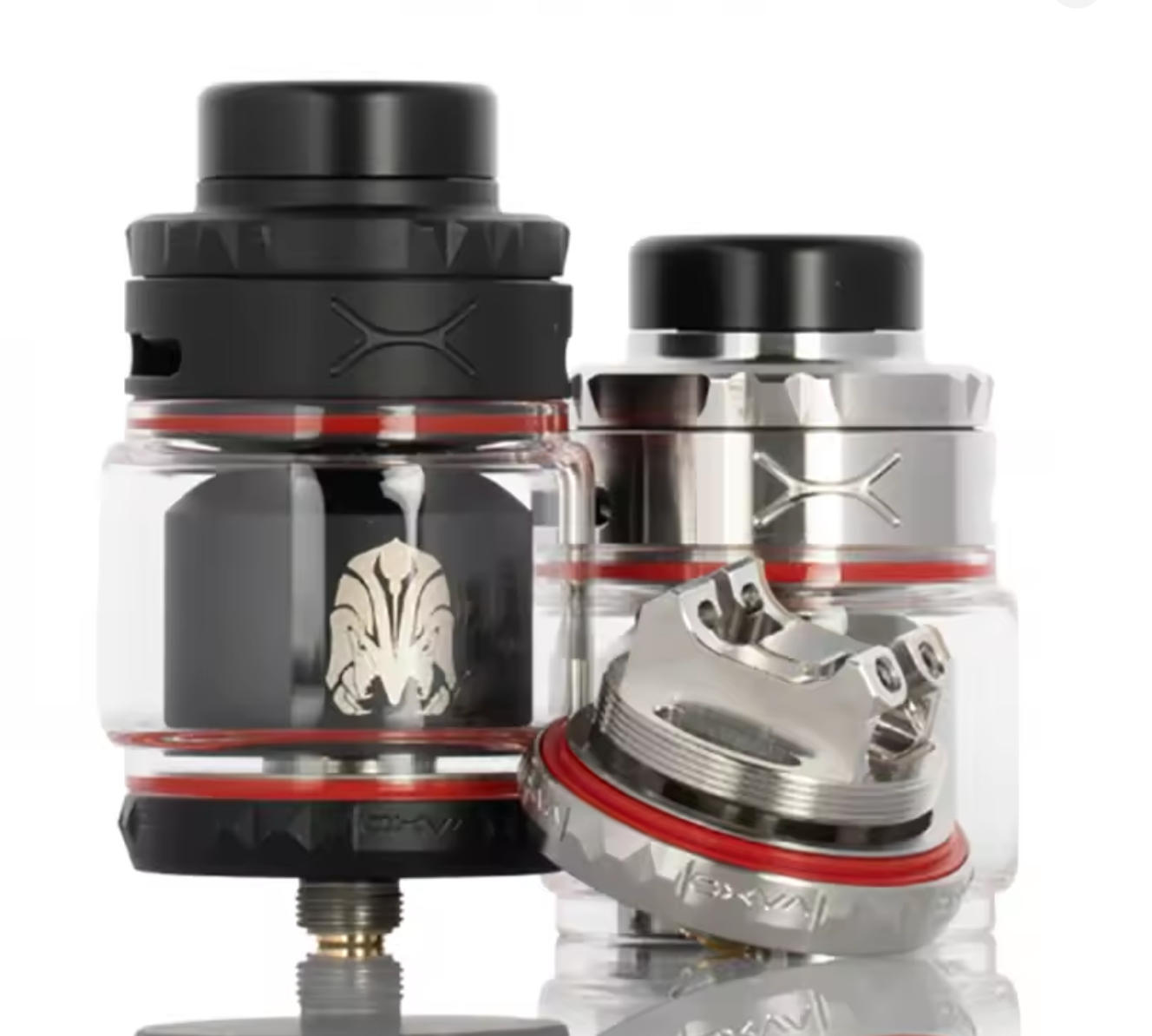 Vafflee Arbiter RTA Atomizer Rebuildable Tank 28mm 4ml/6ml 810/510 Drip Tip Dual/Single Coil Bottom Airflow Vape Pen