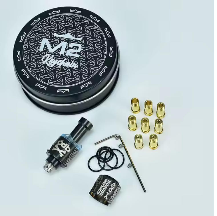 VAFFLEE Monarchy M2 Mobb v2 Style Rba Bridge ODB Pattern Wick'D Remix'D Panda V3 V4 Rba for BB Billet Boro Box Mod - Image 3