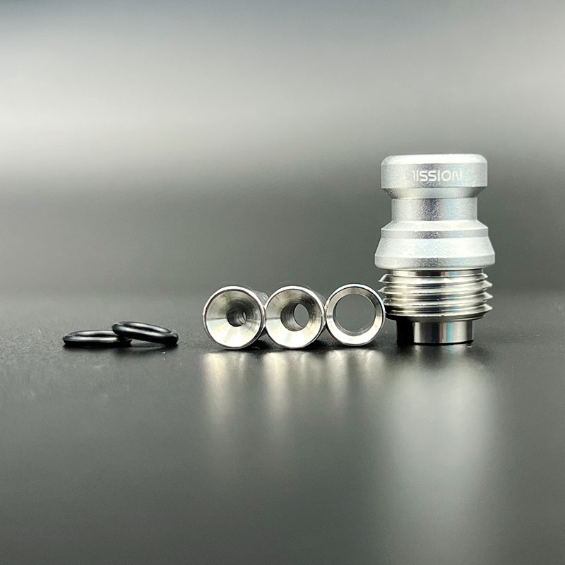 Vafflee Mission XV Cosmos Style Drip Tip Air Holes Diameters 2.0mm 3.0mm 4.5mm for SXK BB / Billet Box Mod Kit Accessories - Image 3