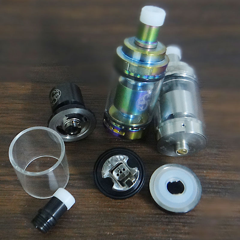 Vafflee Siren V2 GTA MTL RTA Rebuildable Atomizer 2ml/4.5ml 24mm Diameter 510 Thread RTA Tank Bottom Airflow Adjustment Vape Pen - Image 15