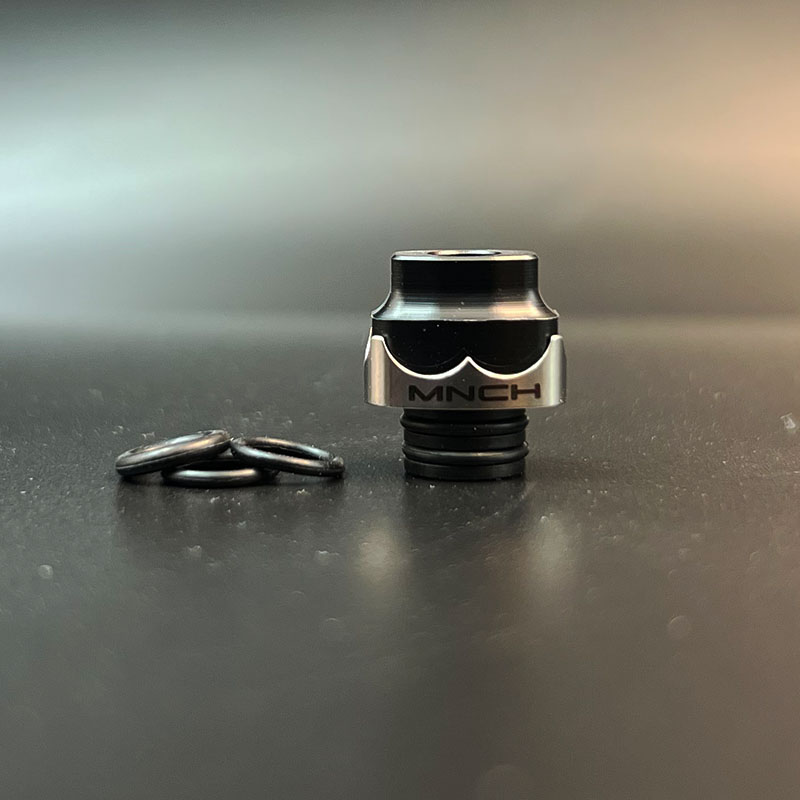 Vafflee vape 510 drip tip Mnch Monarchy 4.6mm Inner Diameter 316ss+PC POM PEEK material for RTA RDA RDTA Tank Atomizer Vape Accessories - Image 3