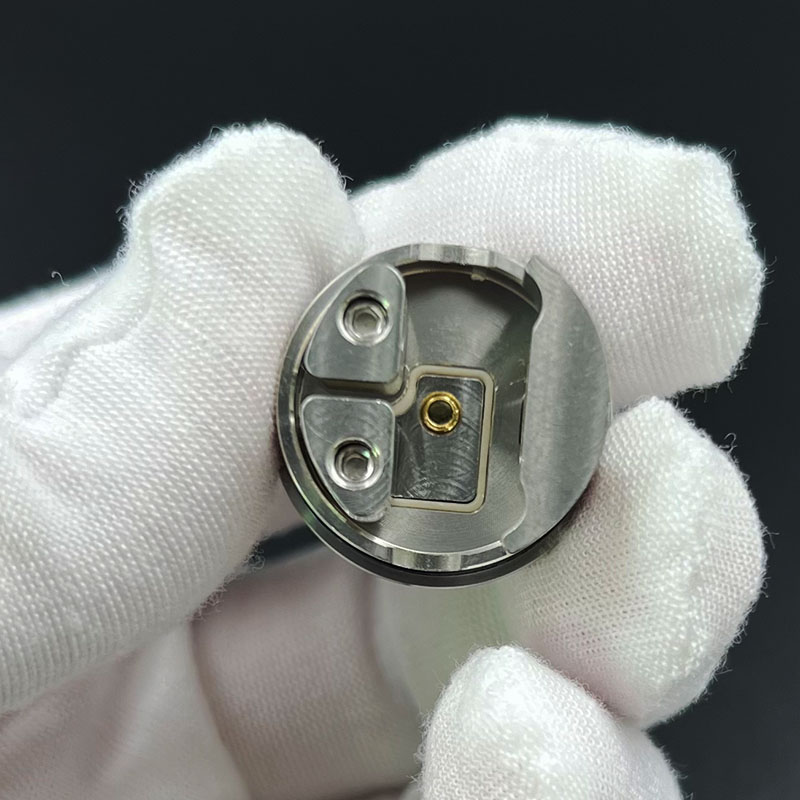 Vafflee Ecig Vape Pen Atomizer Wick D RDA Rebuildable Tank with BF Pin 22mm 316 SS for 510 Thread Box Mod Mechanical Mods - Image 3