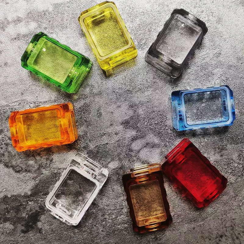 YFTK PRC Style Crystal Boro Tank Acrylic Replacement Boro PRC for Hussar Locus/Cthulhu AIO/ SXK BB Billet Mod Vape Accessories - Image 3