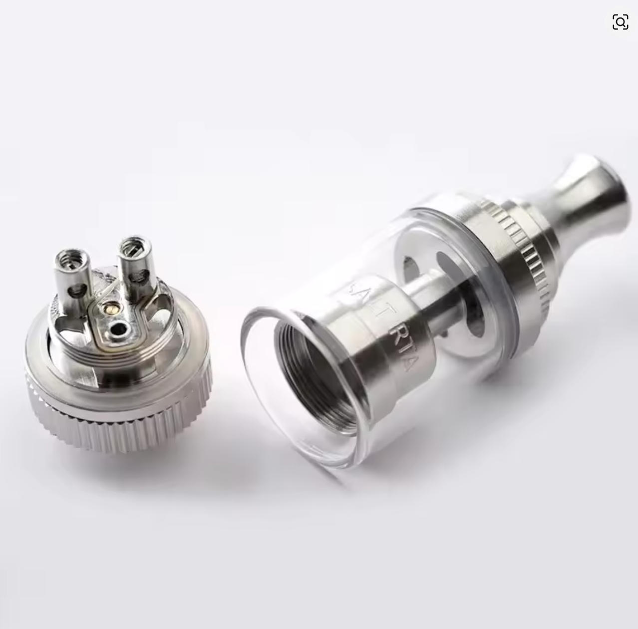 Vafflee SALT RTA Vape Tank 18mm MTL RTA Rebuildable Ecig Atomizer 2ml/3.5ml Single Coil 510 Thread Electronic Cigarette Vaporizer Pen - Image 3