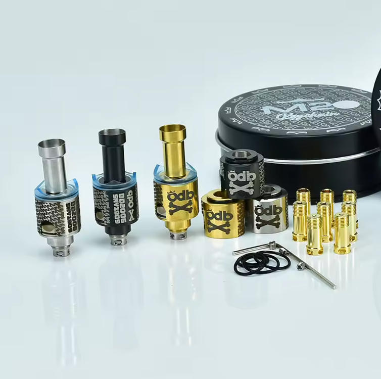 VAFFLEE Monarchy M2 Mobb v2 Style Rba Bridge ODB Pattern Wick'D Remix'D Panda V3 V4 Rba for BB Billet Boro Box Mod