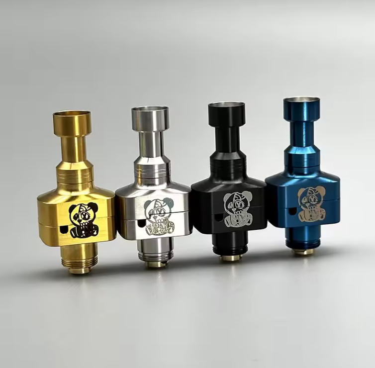 VAFFLEE Panda Rba Wick Bridge D Omega v3 MTL / DL Panda RBA vape Rebuildable Atomizer for SXK BB Billet Box Boro Device - Image 3