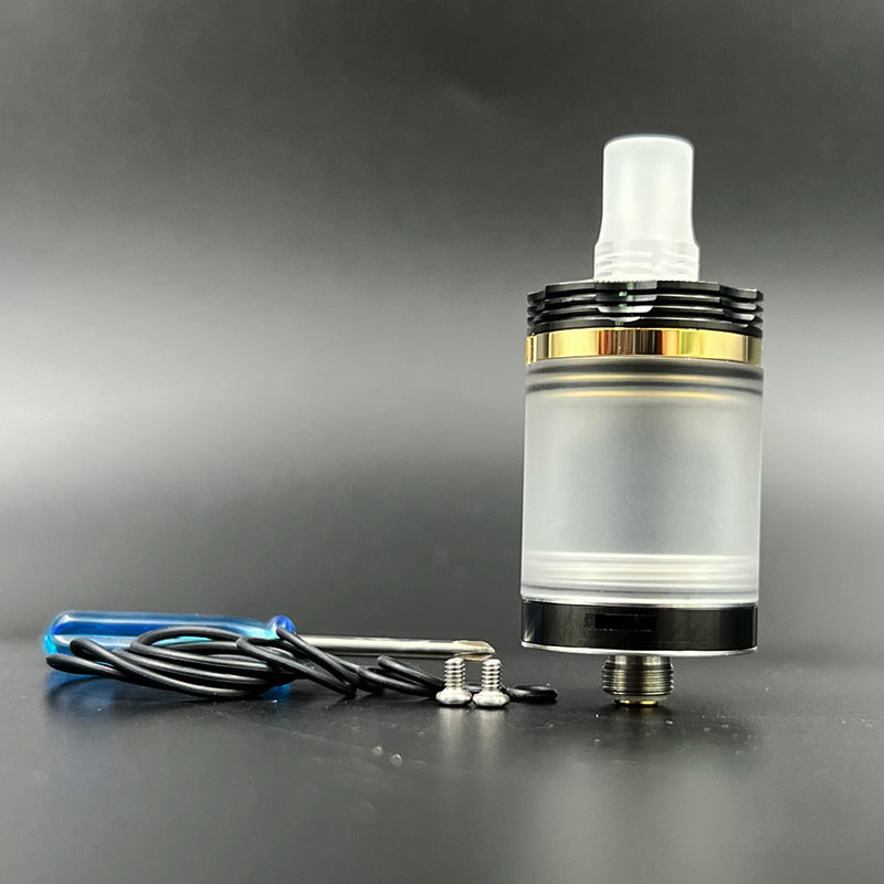 Vafflee vape 415 MTL RTA ULTIMA style 415 MOD final version Atomizer 316ss 22mm 2ml Single Coil Rebuildable drip tip 510 Tank - Image 4