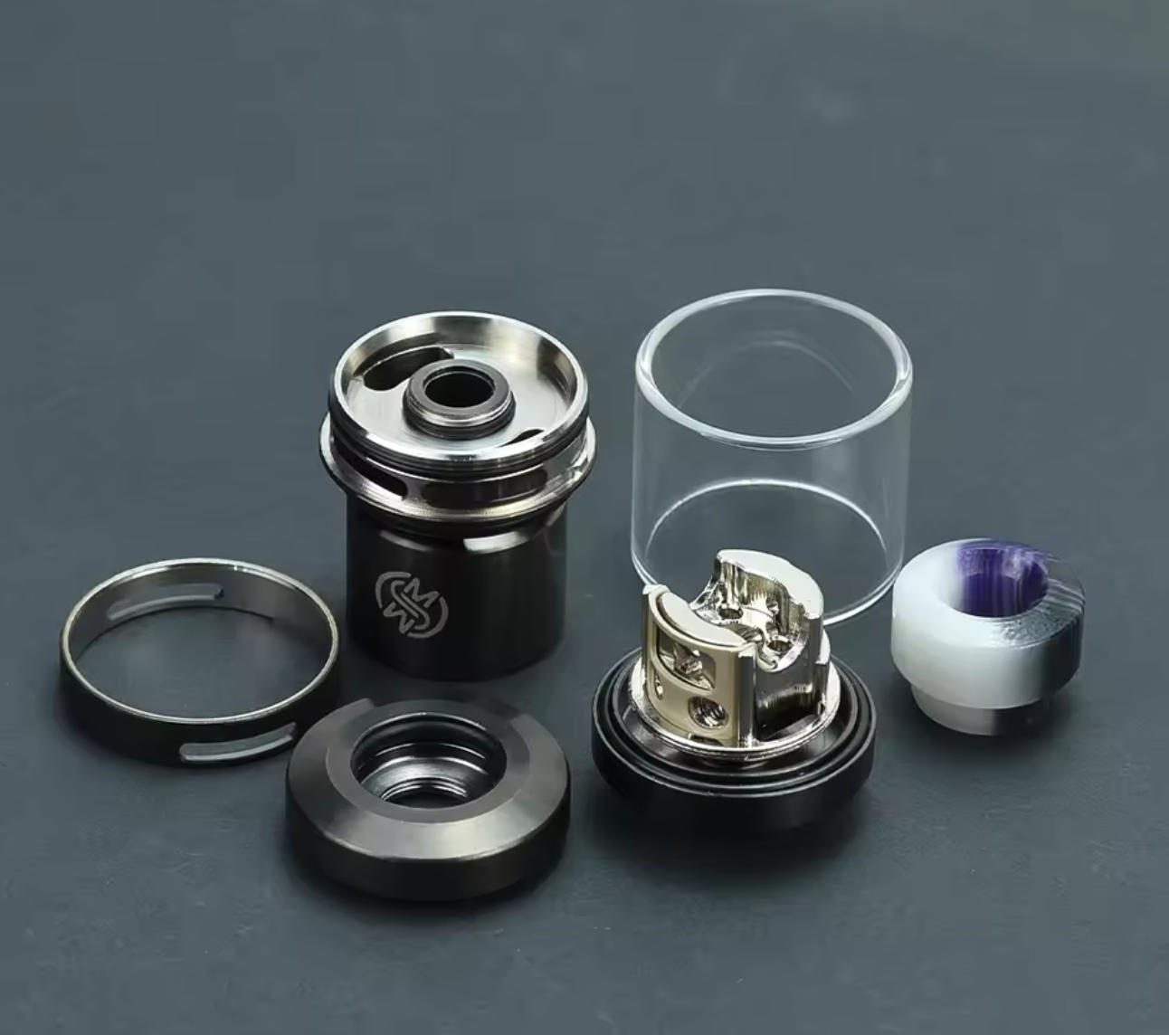 Vafflee SERPENT ELEVATE RTA 24mm vape atomizer 3.5ml/4.5ml tank rebuildable Top Filling Airflow Adjustable e-cigarette rta - Image 4