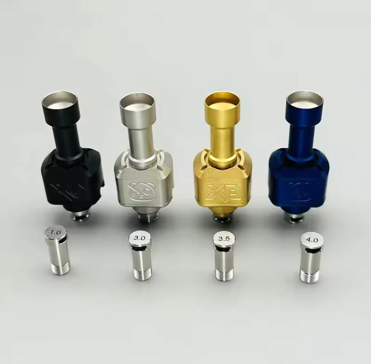 VAFFLEE WICK'D XO RBA Bridge tank Bridge rba 316ss vape boro for Billet / BB / Boro Tank with 1mm/2.5mm/3mm/3.5mm/4mm Air Pins - Image 4